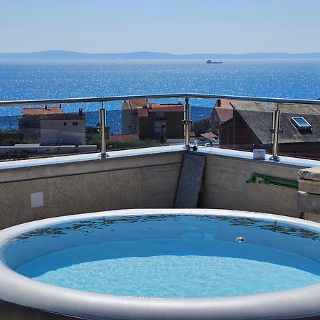 Modern Villa With Jacuzzi, Beautiful Sea View, Near Split! Villa 36A Подстрана Экстерьер фото