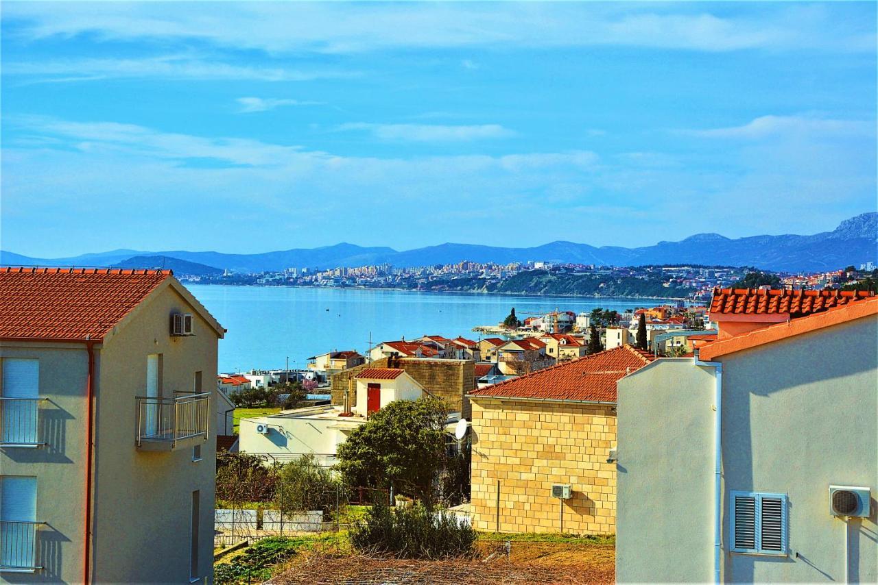 Modern Villa With Jacuzzi, Beautiful Sea View, Near Split! Villa 36A Подстрана Экстерьер фото